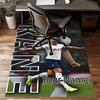 Harry Kane Design Area Rug Personalized Name- Non-Slip, Soft & Cozy Floor Mat for Living Room, Office - Indoor/Outdoor Carpet