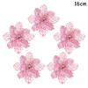 5 Pezzi Natale Bacca Rossa Fiore Artificiale Pigna Ramo Decorazioni Albero di Natale Ornamento Confezione Regalo Casa Ghirlanda Fai da Te