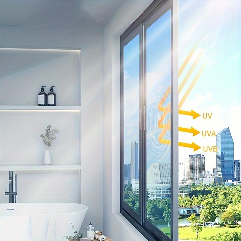 Film Privacy Window 1pc Sun Blocking Heat Insulation Uv Protection Oneway Mirror For Home And Office
