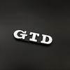 3D Metal GTD Logo Car Stickers Decals Front Hood Grill Emblem Badge for GTD Go-lf 2 4 5 6 7 8 R MK4 MK5 MK6 MK7 MK3 MK2