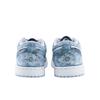 Jordan Air Jordan 1 Slip Resistant Abrasion Resistant Low Top Vintage Basketball Shoes Men's Blue White FQ7687-300(Team626-)