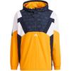 Adidas Sport Lifestyle Series Color Block Comfortable Long Sleeve Hoodie Men Hoodies Yellow HE9892