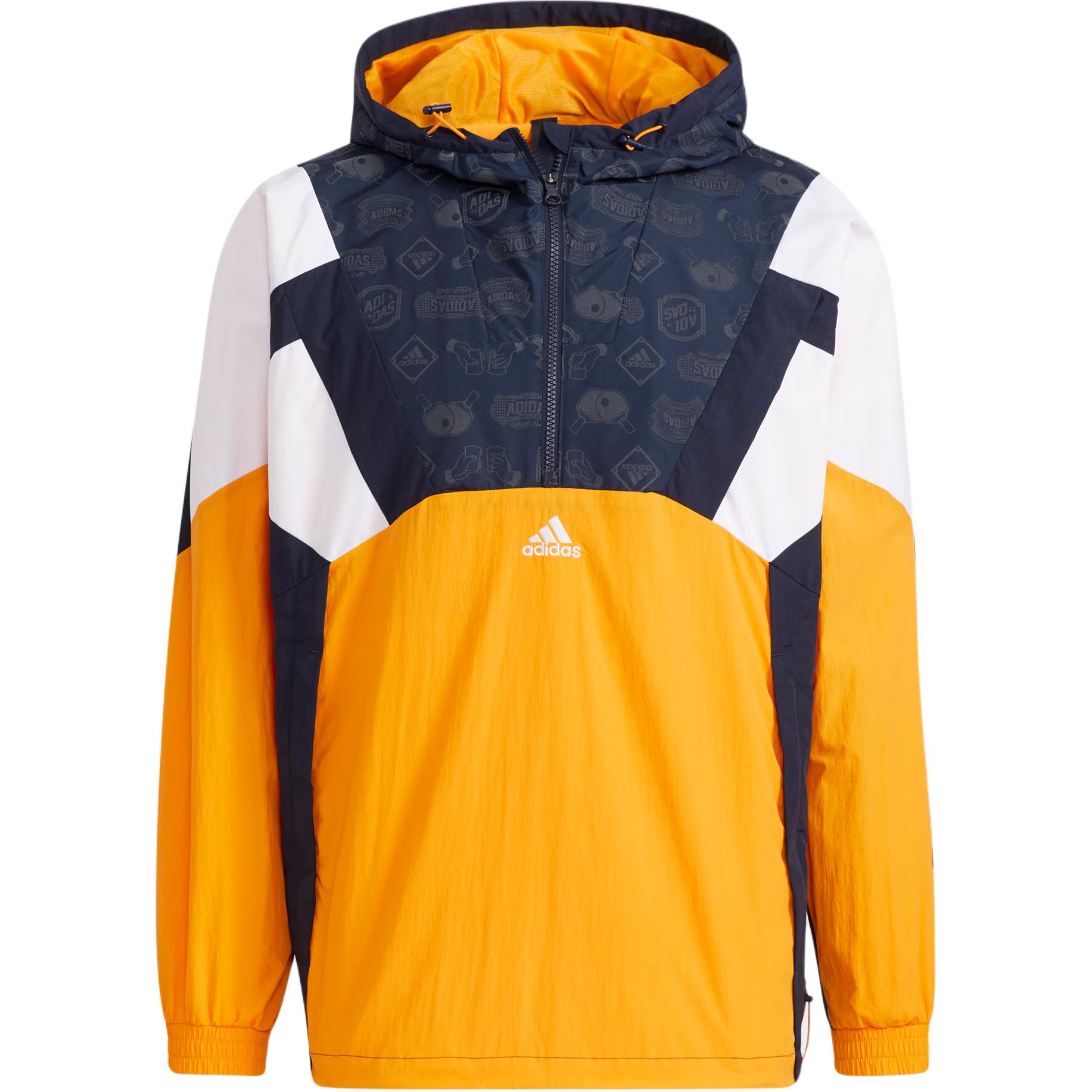 Adidas Серия Sport Lifestyle Color Block Удобная толстовка с длинным рукавом Мужские толстовки Желтый HE9892 L 5850₽