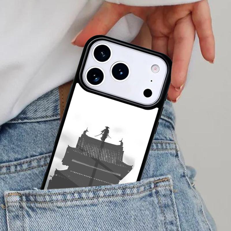 Aikido Samurai Warrior Phone Case for iPhone 16e 15 14 13 12 17 Pro Max Plus Air 17pro Cover Coque