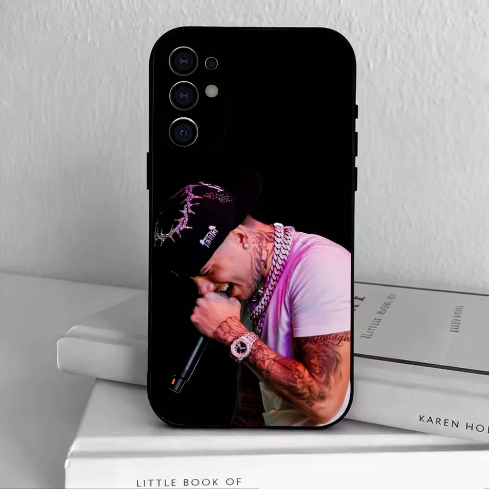 Singer Shiva Rapper  Phone Case Black Silicone Soft For Samsung S25,S24,S21,S22,S23,S30,Ultra,S20,Plus,Fe,Lite