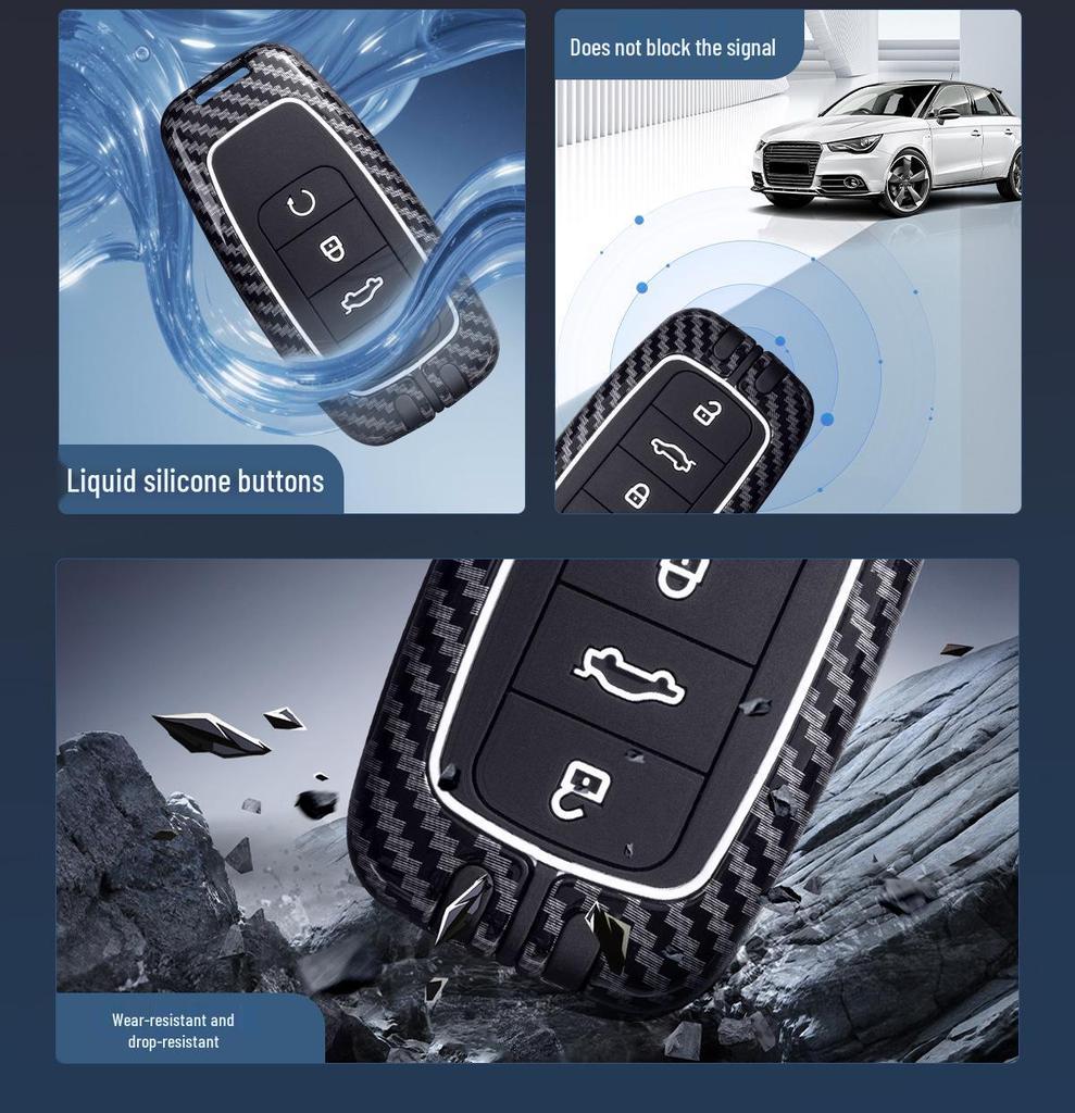 Chery Tiggo 8/5X Key Case - Unisex Car Accessory with Decorative Bag Buckle