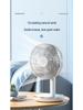 USB Rechargeable Oscillating Desktop Fan for Home & Office