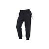 Casual Tapered Straight-Leg Pants Men Bottoms Black GK4370