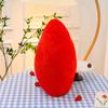 Heart Pillow Thick Elastic Cozy Fully Stuffed Room Decor Pillow Solid Color Colorfast Plush Sofa Living Room Bedside Bed Cushion Toy Photo Prop