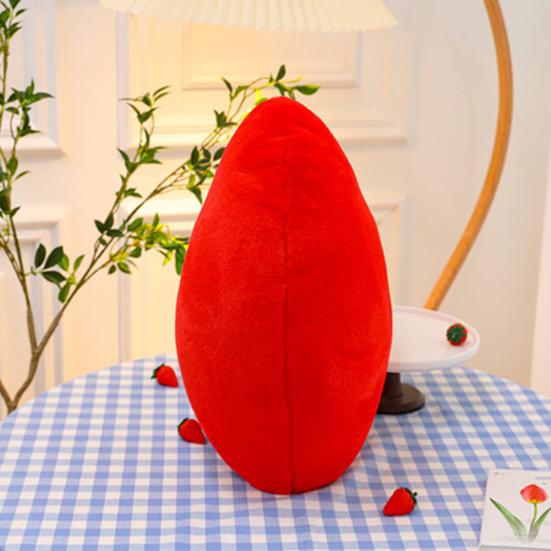 Heart Pillow Thick Elastic Cozy Fully Stuffed Room Decor Pillow Solid Color Colorfast Plush Sofa Living Room Bedside Bed Cushion Toy Photo Prop
