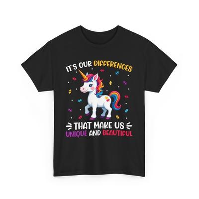 It's Our Differences That Make Us Unique and Beautiful Cryptozoology T-Shirt