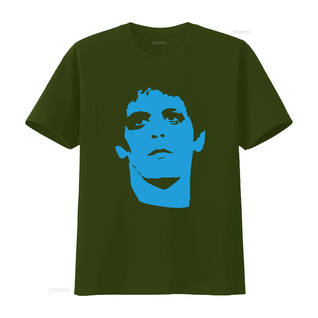 Maglietta Vintage Lou Reed The Blue Mask Per Stampa Artistica Rock Retrò Casual Vintage Leggermente Grafica Traspirante Unisex
