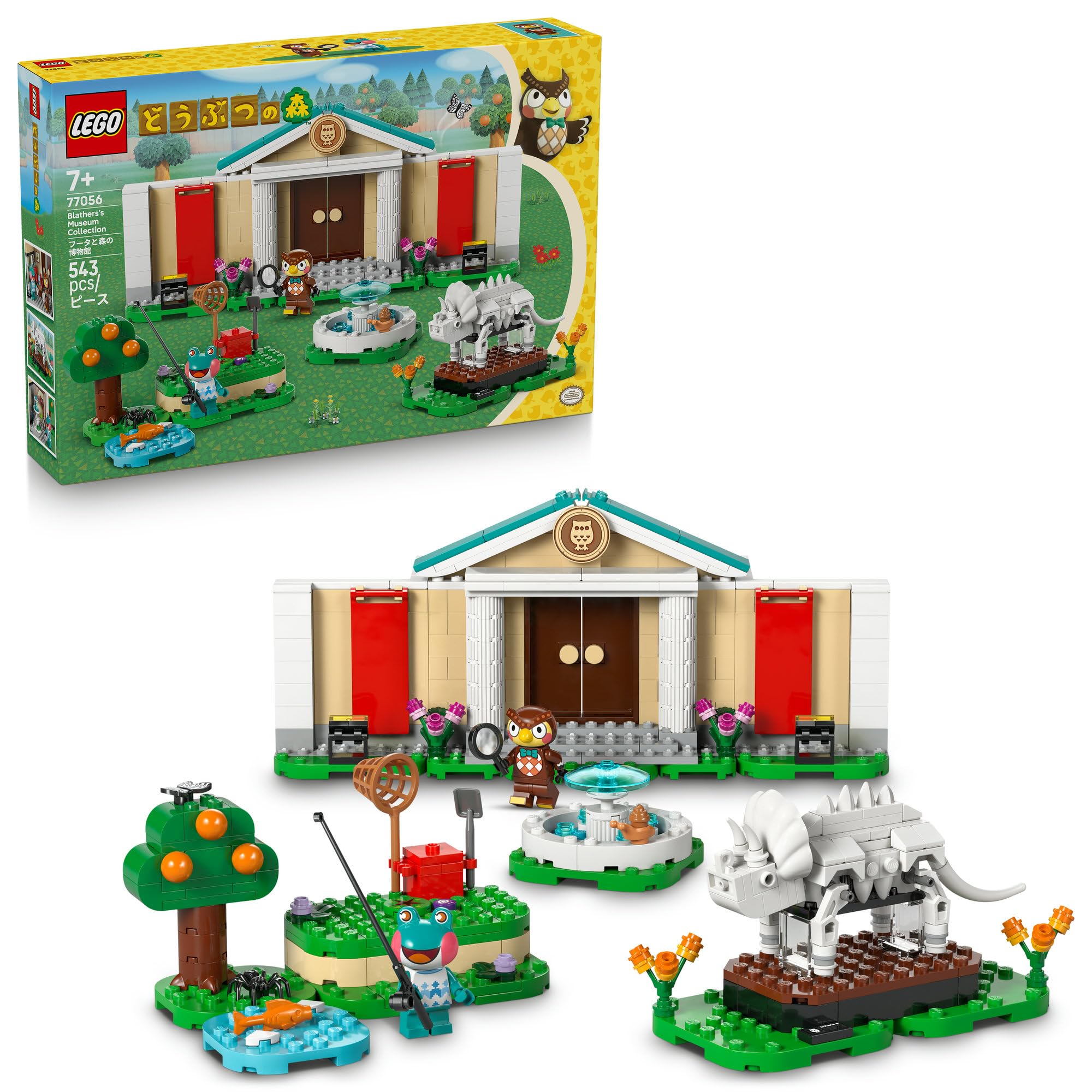 LEGO Animal Crossing Futa and the Forest Museum Set 77056