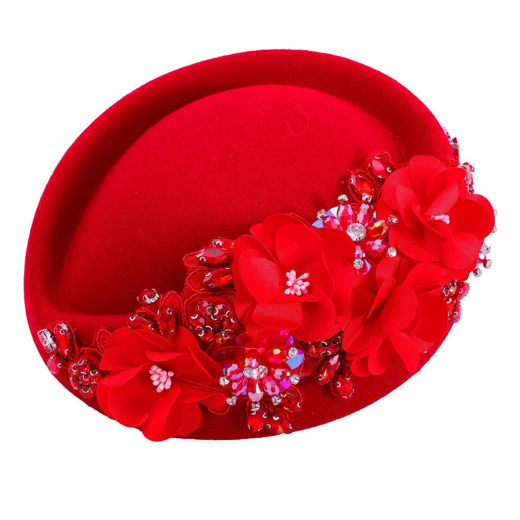 Vintage Ethnic Headwear With Polyester Fabric For Cultural Festival And Daily Use