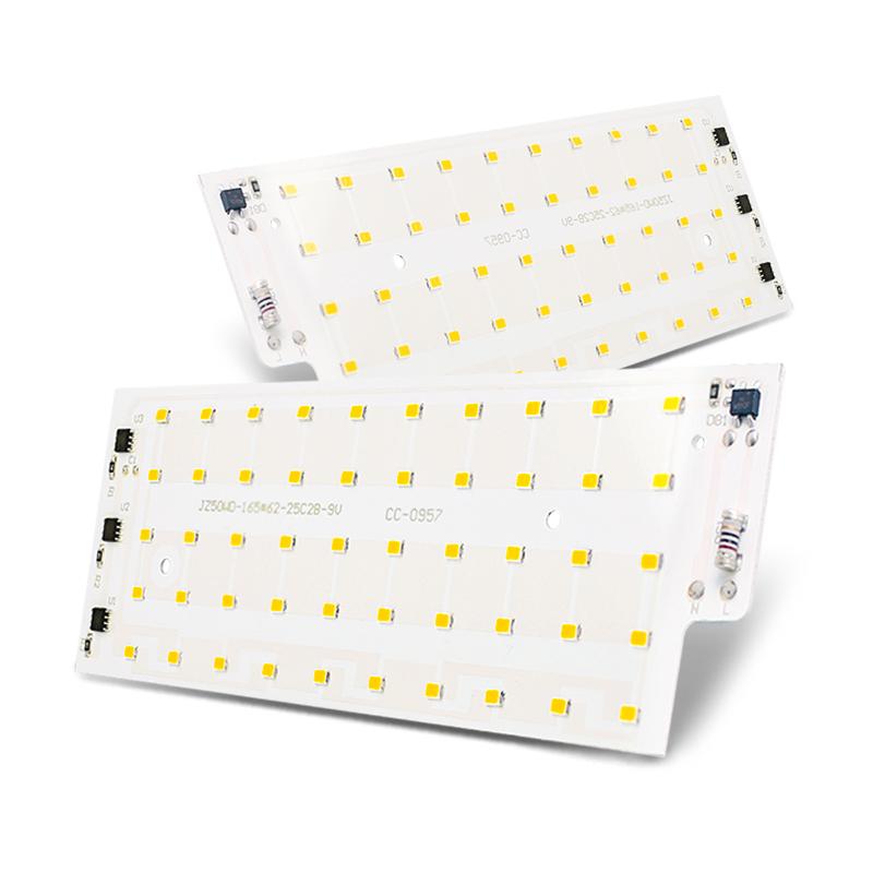 2PCS LED Chip AC 220 50W Floodlight SMD2835 LED Lamp Bead Smart IC No Need Driver For Spotlight DIY Outdoor Flood Light Chip