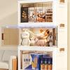 Simple Folding Plastic Storage Cupboard Multilayer Double Door Bedroom Wardrobe High-Capacity Household Bedroom Cabinet