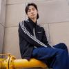 Adidas Men's Three-Stripes Stand-Up Collar Track Jacket