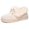 Women's Shoes, Cotton Shoes, Oversized Fleece and Thickened Cotton Boots, Warm Snow Boots