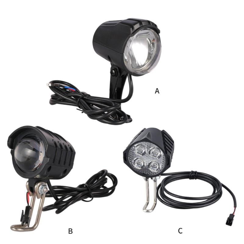 High Power Motorcycle Bike Front Light Shockproof Electric Bicycles Headlight For Mountain Bikes And Electric Bikes