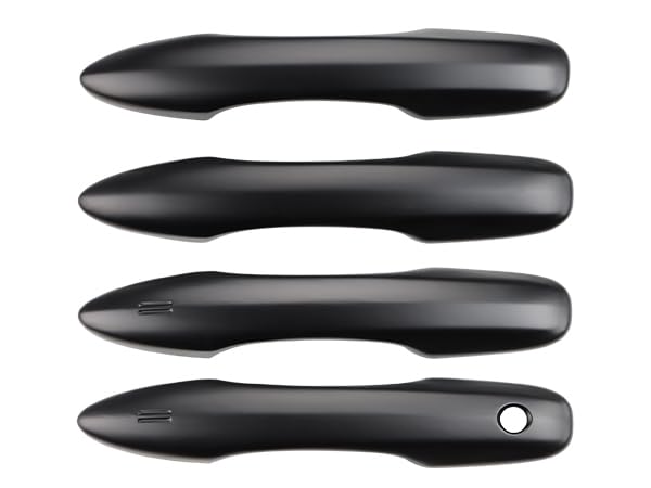 Marchfa Türgriffabdeckungen für Toyota Prius 50 Yaris und Harrier Serie 80 Klebeband Vollabdeckung mit Smart-Loch-Serie, Cross, Yaris, (Nicht erforderlich) - Typ,