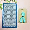 Heart Silk Screen Stencil Clay Silkscreen Print for DIY Printing Earring Scraper