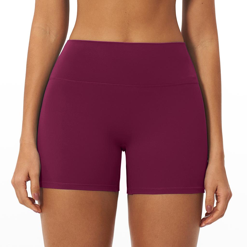Women’s Yoga Shorts: High-waisted, Butt-Lifting, Form-Fitting, Structured, Drapey, Quick-Drying Sports and Fitness Shorts