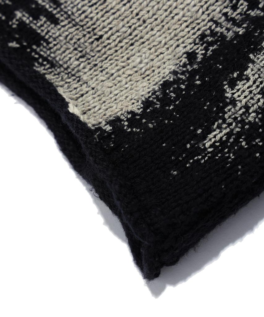 CRITIC Vintage Wormhole Long Sleeve Knit Black