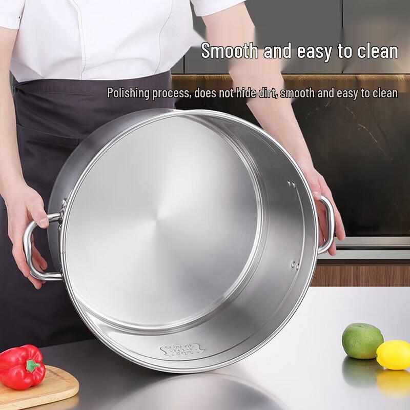 ZLIII Commercial Stainless Steel Stockpot with Lid