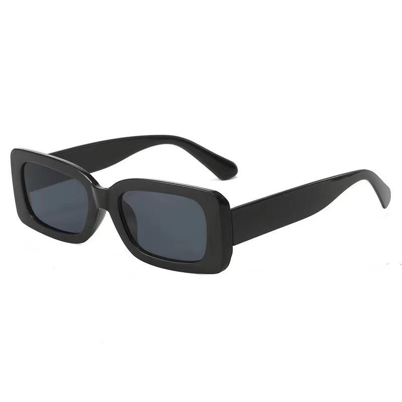 Cool Square Frame SunGlasses Simple Black Fashion Glasses For Men Women Daily Outdoor Party Decors Ideal Choice for Gifts