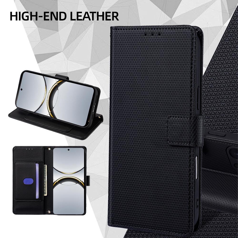 OPPO Find X9 Minimalistische Leren Hoes, Anti-val Shell voor K13Turbo Pro, Find X7