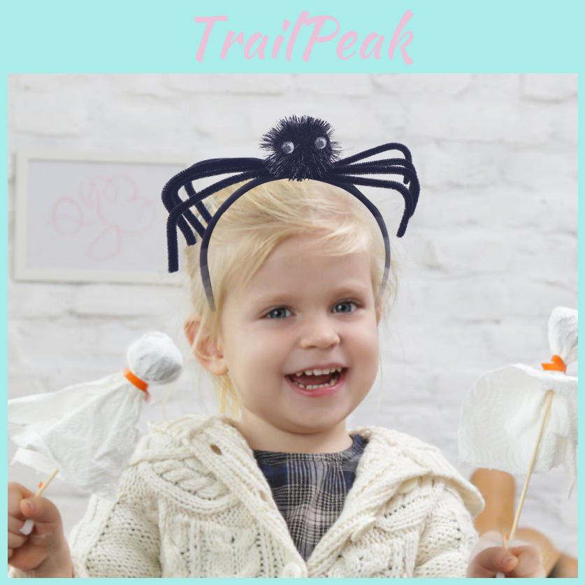 Headpiece Halloween Spider 3d Effect Child Festival Costume Supplies Accessory