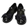 The Coffee Bean   Tea Leaf Black Enamel Ribbon Shoes Ba12af01bk