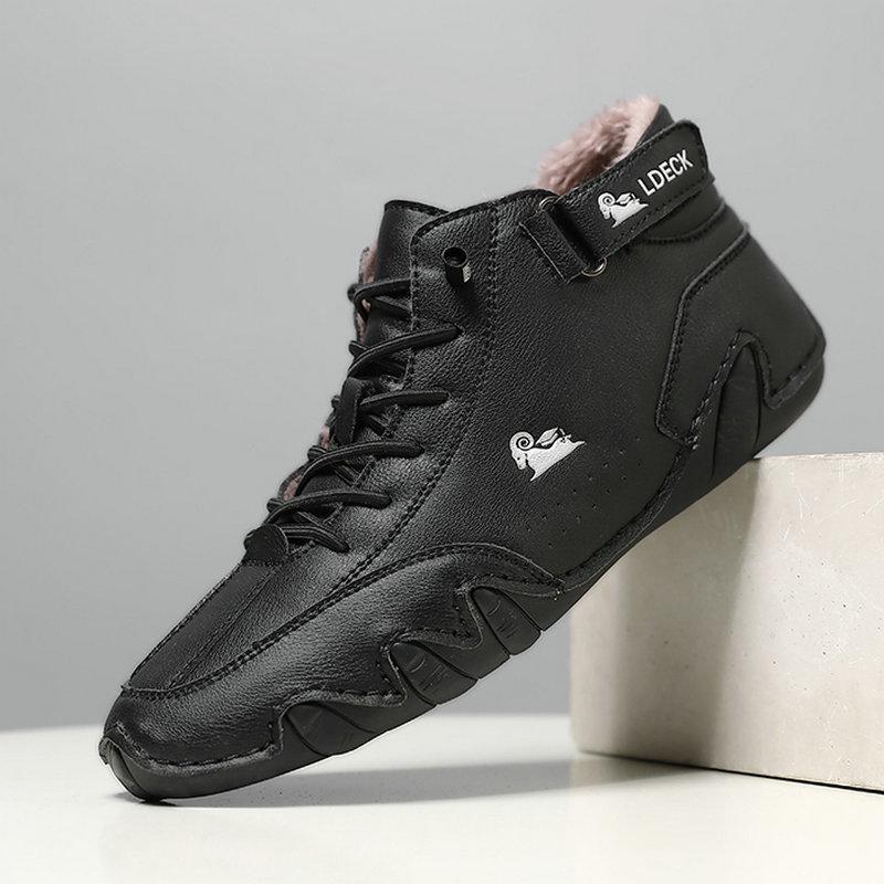 Мужские бархатные ботинки Martin Plus Теплая высокая зимняя спортивная обувь из хлопка 45 3129₽