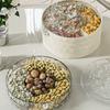 Products Household Fruit Box, Living Room Coffee Table, Dry Fruit Tray, Candy Box, Nut Snack Storage Box, Peanut and Melon Seed Tray