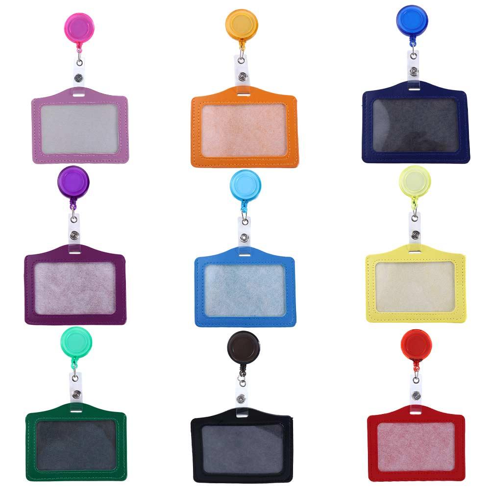 Holder Clip Horizon Style ID Badge Holder Retractable Badge Reels Name Card Holder Nurse Doctor