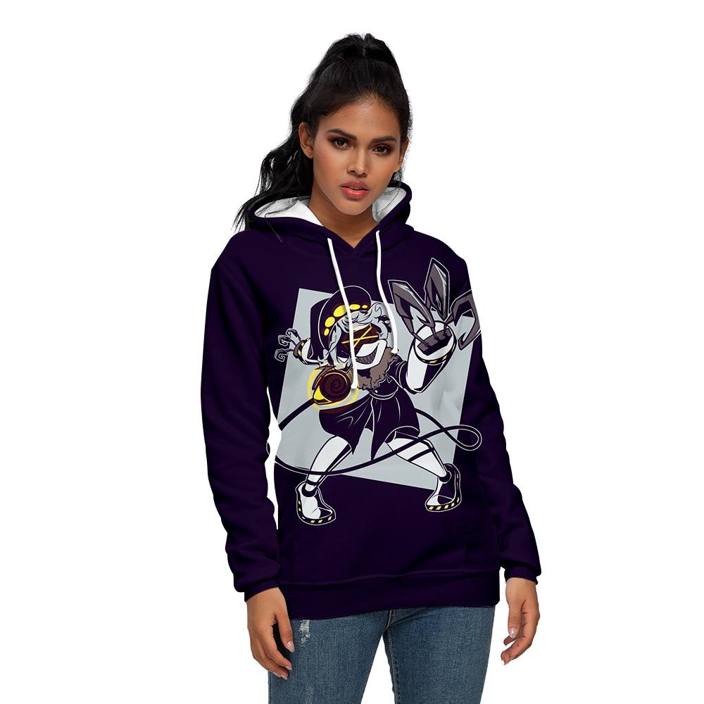 5 Colors Murder Drones Anime Hoodie Tie Dye Hoodie Streetwear Cartoon Printed Hooded Sweatshirt Men Women Cosplay Sports Pullovers
