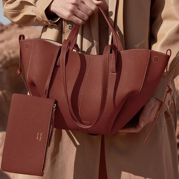 Polene Wing Boling'en High-Capacity Tote - Women's Fashion Shoulder Handbag