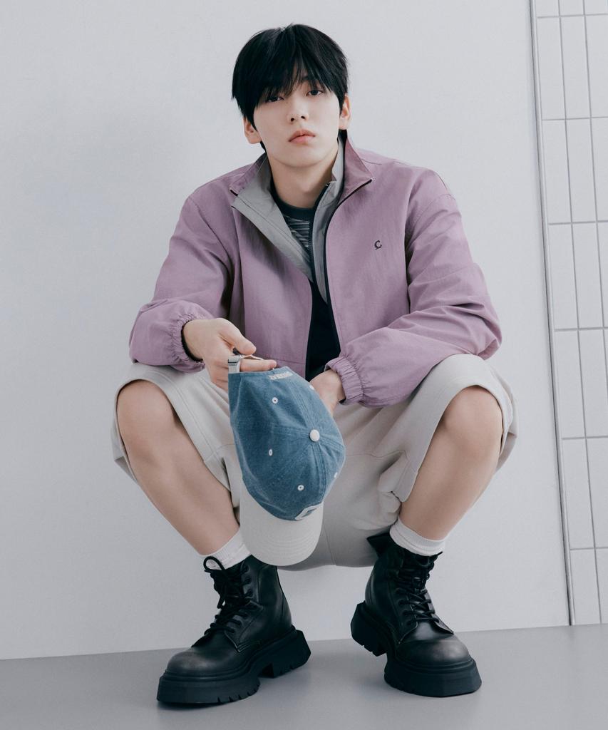 COVERNAT Nylon Track Jacket Dusty Pink