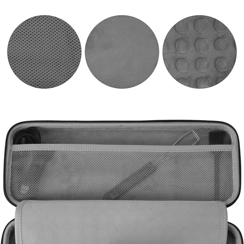 Geekria Keyboard Case, 65% Compact Hardshell Travel Carrying Bag for 68-Key Computer Mechanical Gaming  Wireless Portable Keyboard, Fits Keychron K6