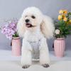 Striped Pet Physiological Overalls - Dog Menstrual and Sanitary Pants for Puppies