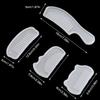 4PCS Silicone Comb Silicone Mould Comb Shape Translucent Resin Mould Multiple Sizes DIY Silicone Mould Art Making