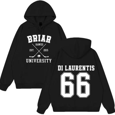 Di Laurentis 66 Mimo kampus TV seriál Briar University Mikina Pánské Dámské Oblečení Móda Zimní Oversized Unisex Harajuku vysoká kvalita