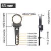 Mounting Brackets For LED Lights LED Light Mounting Bracket 2 Pieces Roll Cage Holder Adjustable Car Accessories Heavy Duty Tube
