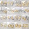Smooth Surface Stud Design, Versatile Ear Pins with A Simple and Elegant Style, Fashionable and Creative Ear Jewelry