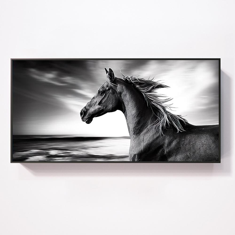 Chinese Style Galloping Horse Wall Art Posters Simple Atmosphere Modern Home Decor Canvas Painting Mural Pictures Prints Artwork