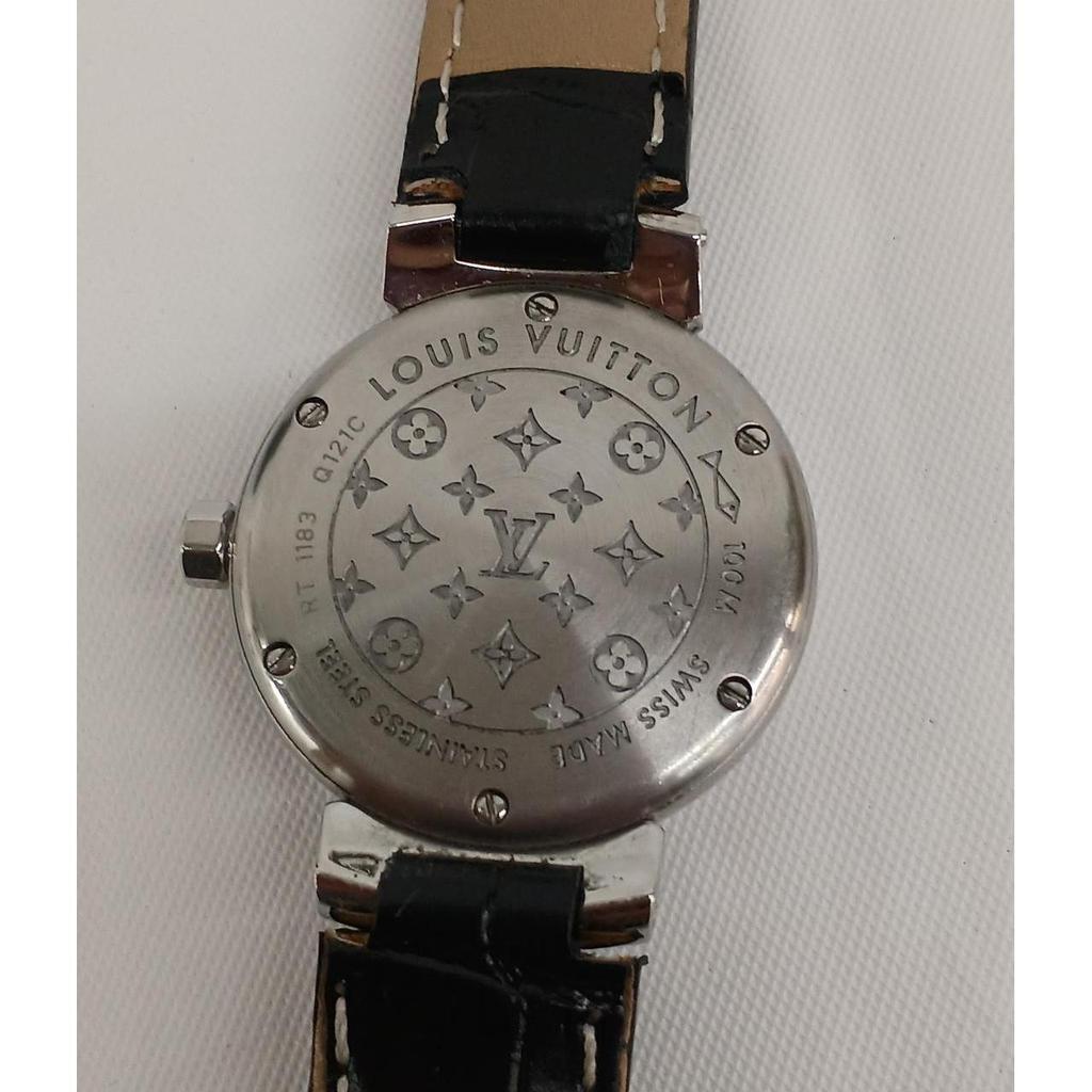 Used LOUIS VUITTON Q121C Quartz Analog Watch