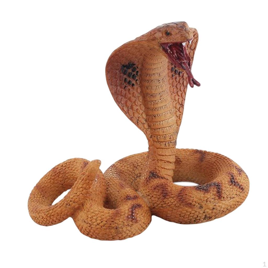 High Simulation Snake Model Toy Scary Trick Action Figures Playset Fake Party