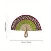 1 Pezzo Ventaglio decorativo intrecciato in erba marina fatto a mano in stile nordico per decorazione esterna e domestica, regalo per le feste
