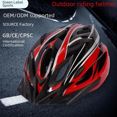 Einteiliger Unisex-Fahrradhelm für Rennrad und Mountainbike