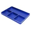 RC Repair Screw Tray 4 Grids Aluminum Alloy Screw Tray with Magnetic Pad for 1/10 1/8 RC Car RC Airplanes